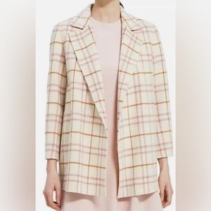 Women Theory Clairene Wool- Blend Blazer Sz M